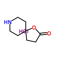 1-氧杂-8-氮杂-螺[4,5]癸-2-酮盐酸盐结构式