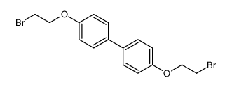 1-(2-bromoethoxy)-4-[4-(2-bromoethoxy)phenyl]benzene Structure