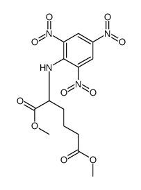 dimethyl 2-(2,4,6-trinitroanilino)hexanedioate Structure