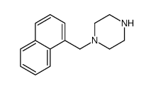 1-(1-Naphthylmethyl)piperazine结构式