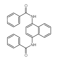 N-(4-benzamidonaphthalen-1-yl)benzamide structure