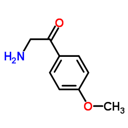 2-Amino-1-(4-methoxyphenyl)ethanone structure