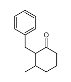 2-Benzyl-3-methyl-cyclohexanon Structure