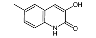 3-hydroxy-6-methylquinolin-2(1H)-one Structure