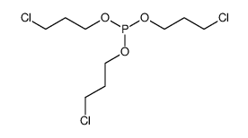 tris(3-chloropropyl) phosphite Structure