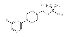 tert-butyl 4-(6-chloropyrazin-2-yl)piperazine-1-carboxylate structure