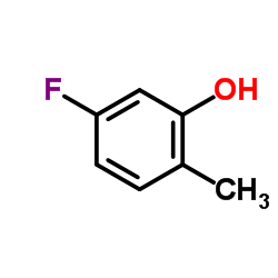 5-Fluoro-2-methylphenol Structure