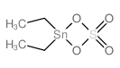 1,3-Dioxa-2-thia-4-stannacyclobutane, 4,4-diethyl-, 2,2-dioxide结构式