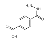 4-(hydrazinecarbonyl)benzoic acid结构式