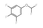 5-(Difluoromethoxy)-1,2,3-trifluoro-benzene结构式