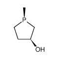 cis-1-Methyl-3-phospholanol Structure