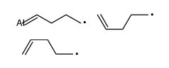 tris(pent-4-enyl)alumane Structure