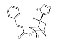 [(2R,5S)-5-(1H-imidazol-5-yl)-2-bicyclo[2.2.1]heptanyl] (E)-3-phenylprop-2-enoate Structure