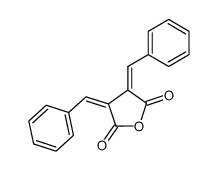dibenzylidene-succinic acid anhydride结构式