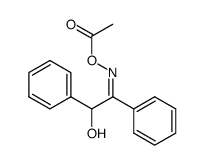 (+/-)-benzoin-(O-acetyl-seqcis-oxime )结构式