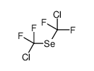 chloro-[chloro(difluoro)methyl]selanyl-difluoromethane结构式