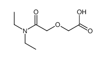 2-[2-(diethylamino)-2-oxoethoxy]acetic acid Structure