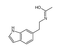 N-[2-(1H-indol-6-yl)ethyl]acetamide Structure