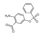 benzenesulfonic acid-3-nitro-4-amino-phenyl ester Structure