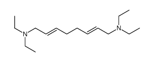 N,N,N',N'-tetraethylocta-2,6-diene-1,8-diamine结构式