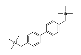 trimethyl-[[4-[4-(trimethylsilylmethyl)phenyl]phenyl]methyl]silane结构式