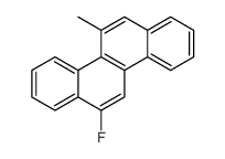 12-Fluoro-5-methylchrysene Structure