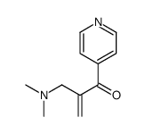 2-[(dimethylamino)methyl]-1-pyridin-4-ylprop-2-en-1-one Structure