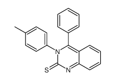 3-(4-methylphenyl)-4-phenylquinazoline-2-thione结构式