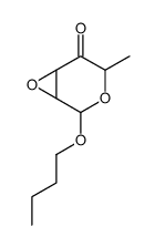 2-butoxy-4-methyl-3,7-dioxabicyclo[4.1.0]heptan-5-one结构式