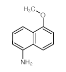 5-甲氧基-1-萘胺结构式