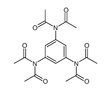 N-acetyl-N-[3,5-bis(diacetylamino)phenyl]acetamide结构式