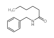 N-benzylhexanamide Structure