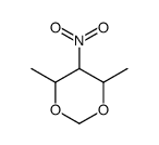 4,6-dimethyl-5-nitro-1,3-dioxane结构式