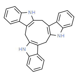 5,6,11,12,17,18-hexahydrocyclononatriindole Structure