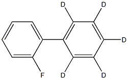 2-Fluoro-(2',3',4',5',6'-2H5)-1,1'-biphenyl结构式