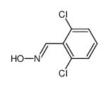 (E)-2,6-dichlorobenzaldoxime Structure