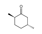 (+/-)-trans-2,5-dimethyl-cyclohexanone结构式