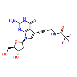 7-TFA-ap-7-Deaza-dG结构式