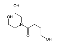 4-hydroxy-N,N-bis(2-hydroxyethyl)butyramide结构式