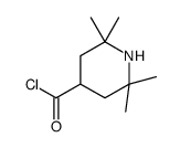 2,2,6,6-tetramethylpiperidine-4-carbonyl chloride structure