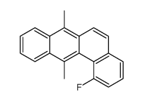 1-fluoro-7,12-dimethylbenzo[a]anthracene Structure