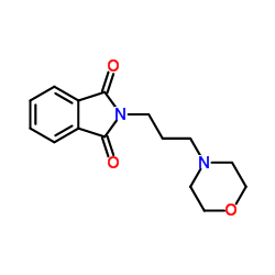 N-(3-Morpholinopropyl)phthalimide Structure