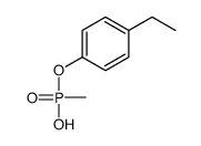 Phosphonic acid, methyl-, mono(4-ethylphenyl) ester (9CI)结构式