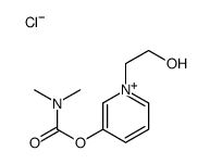 [1-(2-hydroxyethyl)pyridin-1-ium-3-yl] N,N-dimethylcarbamate,chloride Structure