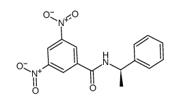 (R)-(-)-N-(3,5-二硝基苯甲酰)-α-苯乙胺图片