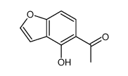 1-(4-HYDROXYBENZOFURAN-5-YL)ETHANONE结构式