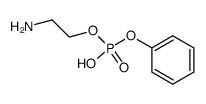 phosphoric acid-(2-amino-ethyl ester)-phenyl ester结构式