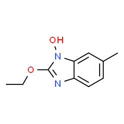 1H-Benzimidazole,2-ethoxy-1-hydroxy-6-methyl-(9CI) structure