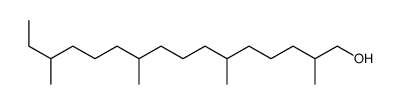 2,6,10,14-tetramethylhexadecan-1-ol Structure