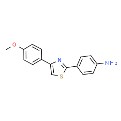 2-(4-Aminophenyl)-4-(4-methoxyphenyl)thiazole图片